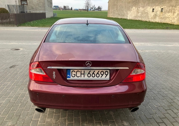 Mercedes-Benz CLS cena 45999 przebieg: 254889, rok produkcji 2004 z Brusy małe 56